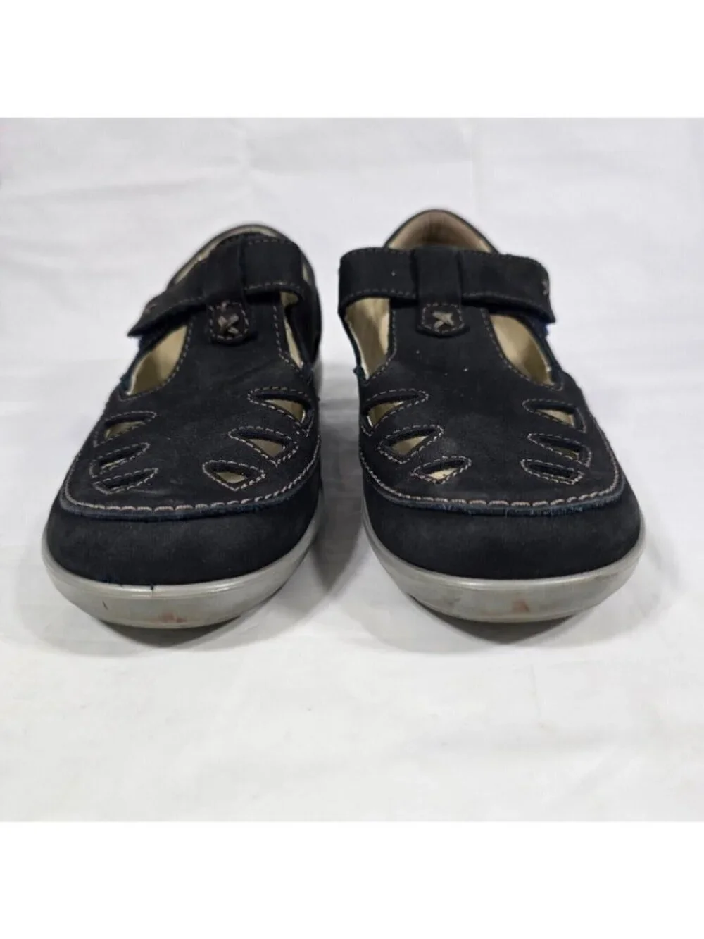 Umberto Raffini Women Irelyn Mary Jane Shoes Size 6 US Blue Leather Comfort